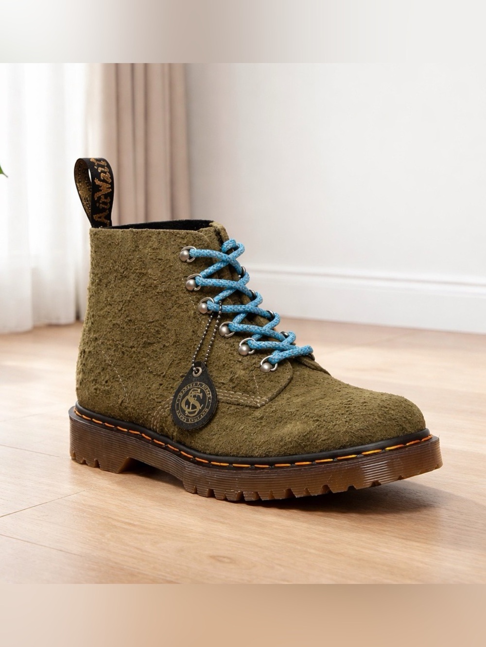 NWT Dr. Martens 101 MADE IN ENGLAND | Size 9UK / 10M
Hardware Suede Ankle Boots